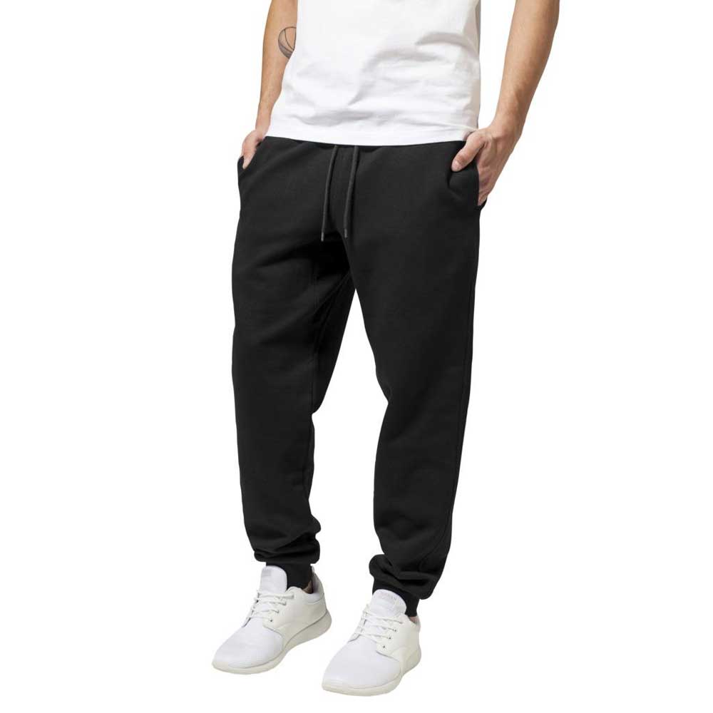 Urban Classics - Basic Heren joggingbroek - Zwart